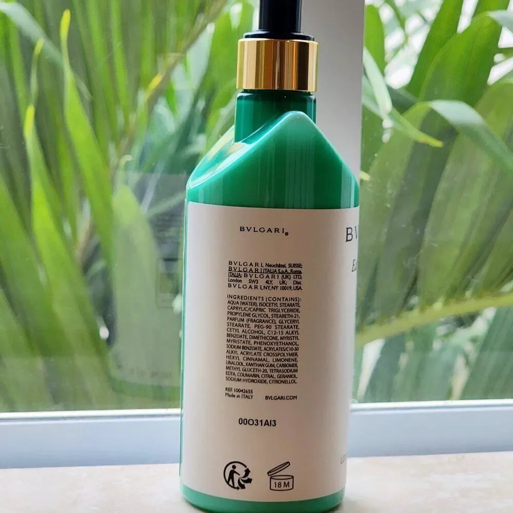 Bvlgari Hair Conditioner Green Tea New